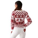 Women's Reindeer Christmas Sweater