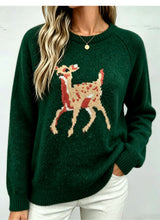 Women's Reindeer Knit Sweater