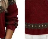 Women's Fair Isle Knit Sweater