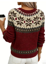 Women's Fair Isle Knit Sweater