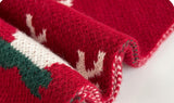 Christmas Reindeer Knit Scarf