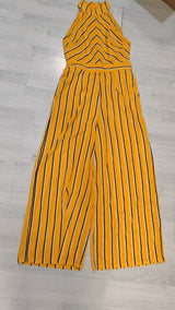 Stylish Striped Wide-Leg Jumpsuit