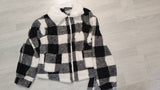 Women’s Plaid Sherpa Fleece Winter Coat