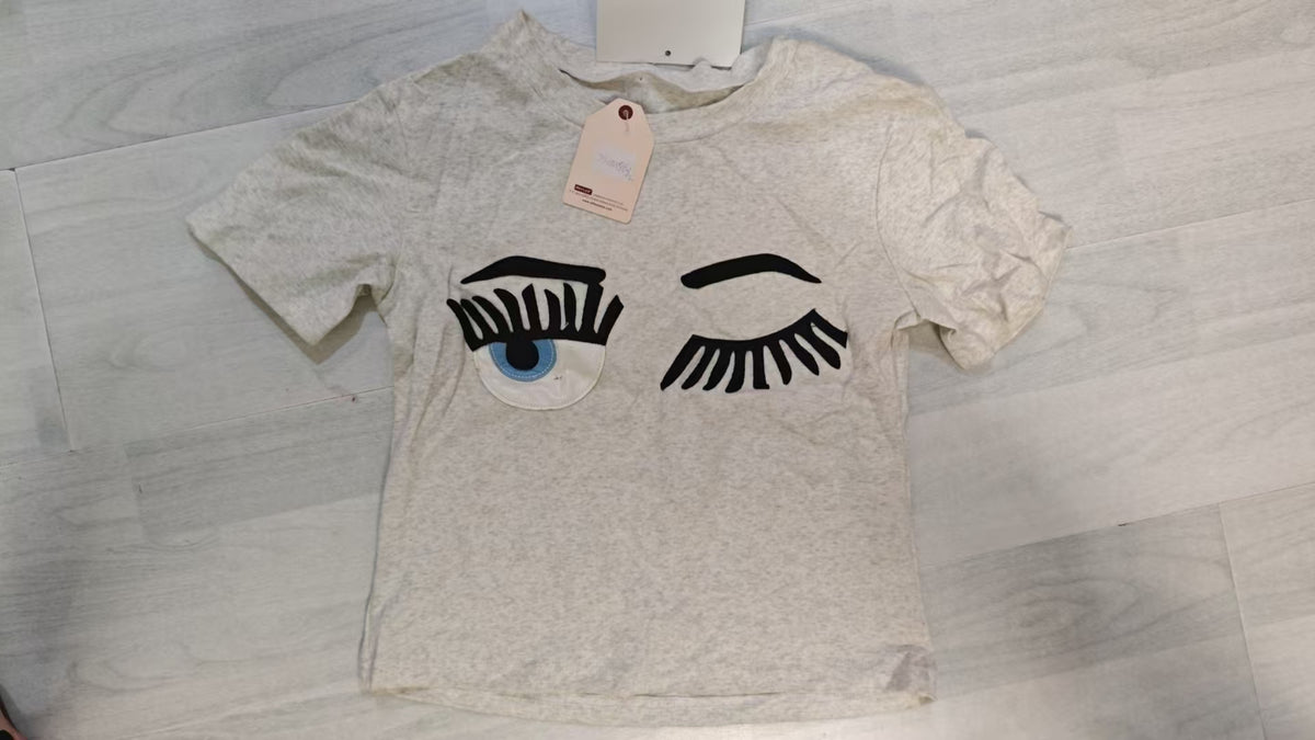 Women’s Graphic Print Long Sleeve Cotton Top