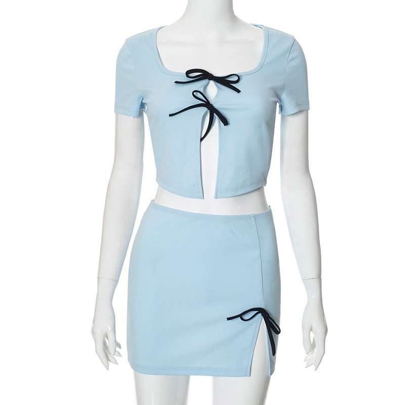 Bow-Tie Front Two-Piece Set image 3