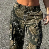 Brambles Camouflage Print Cargo Pants image 2