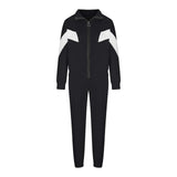 Mock Collar Loose-Fit Tracksuit image 5