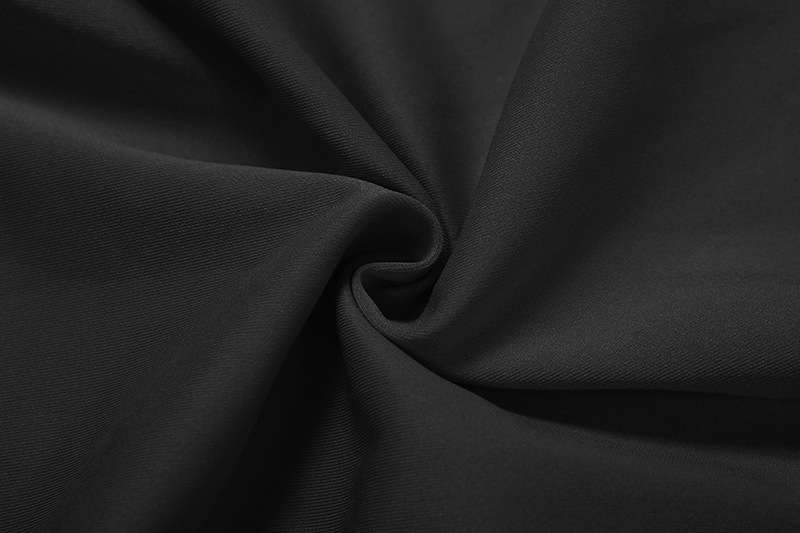 Structured Blazer Evening Dress with Lace Leg Detail image 6