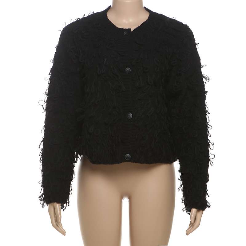 Loop Cropped Cardigan image 3