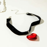 Eothic Choker with Heart Pendant image 3