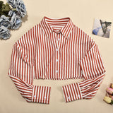 Stripe Printed Shirt With Knit Vest Set image 3
