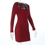 Long Sleeve Bodycon Dress image 6