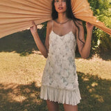 3D Floral Slip Dress image 1