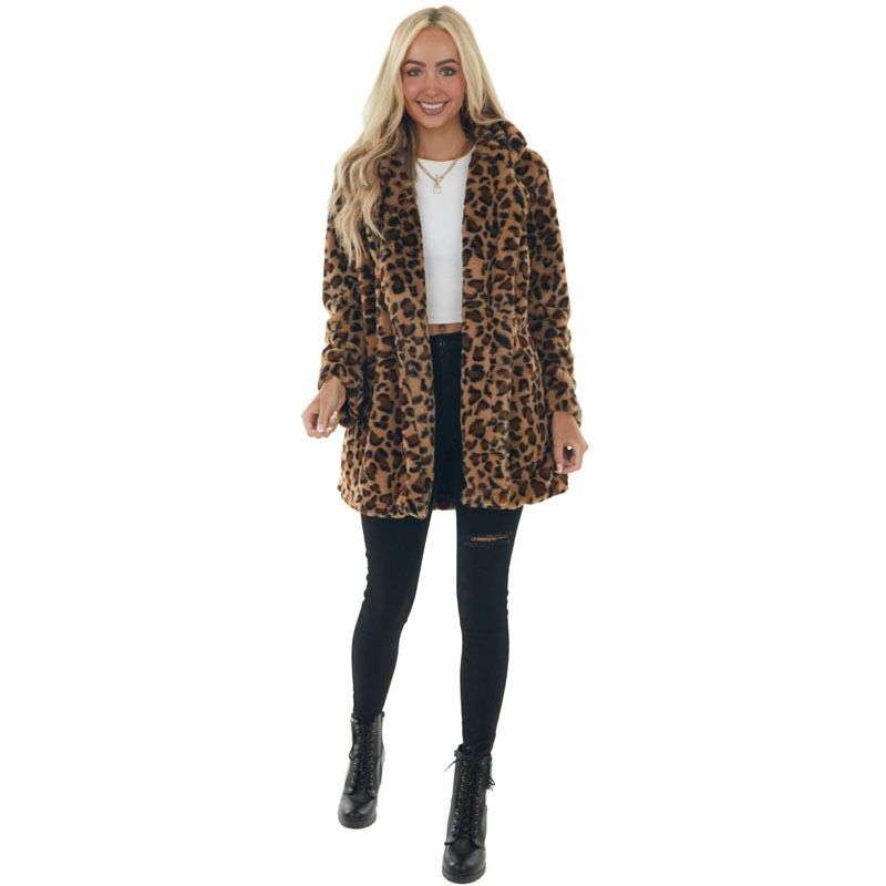 Leopard Print Fashion Jacket image 2