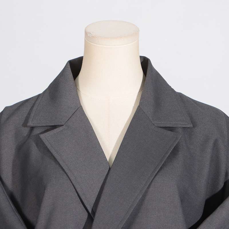 Wrap Sleeve Long Coat image 4