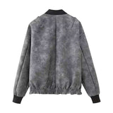 Casual Long Sleeve Bomber Jacket image 4