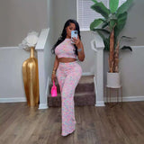 Spectra Silhouette Two-Piece Set - L, Pink image