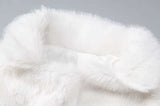 Fluffy Faux Fur Women Thick Overcoat image 4
