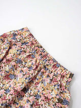 Floral Crop Top & Midi Skirt Set image 4