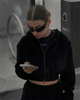 Velvet Athleisure Set image 8