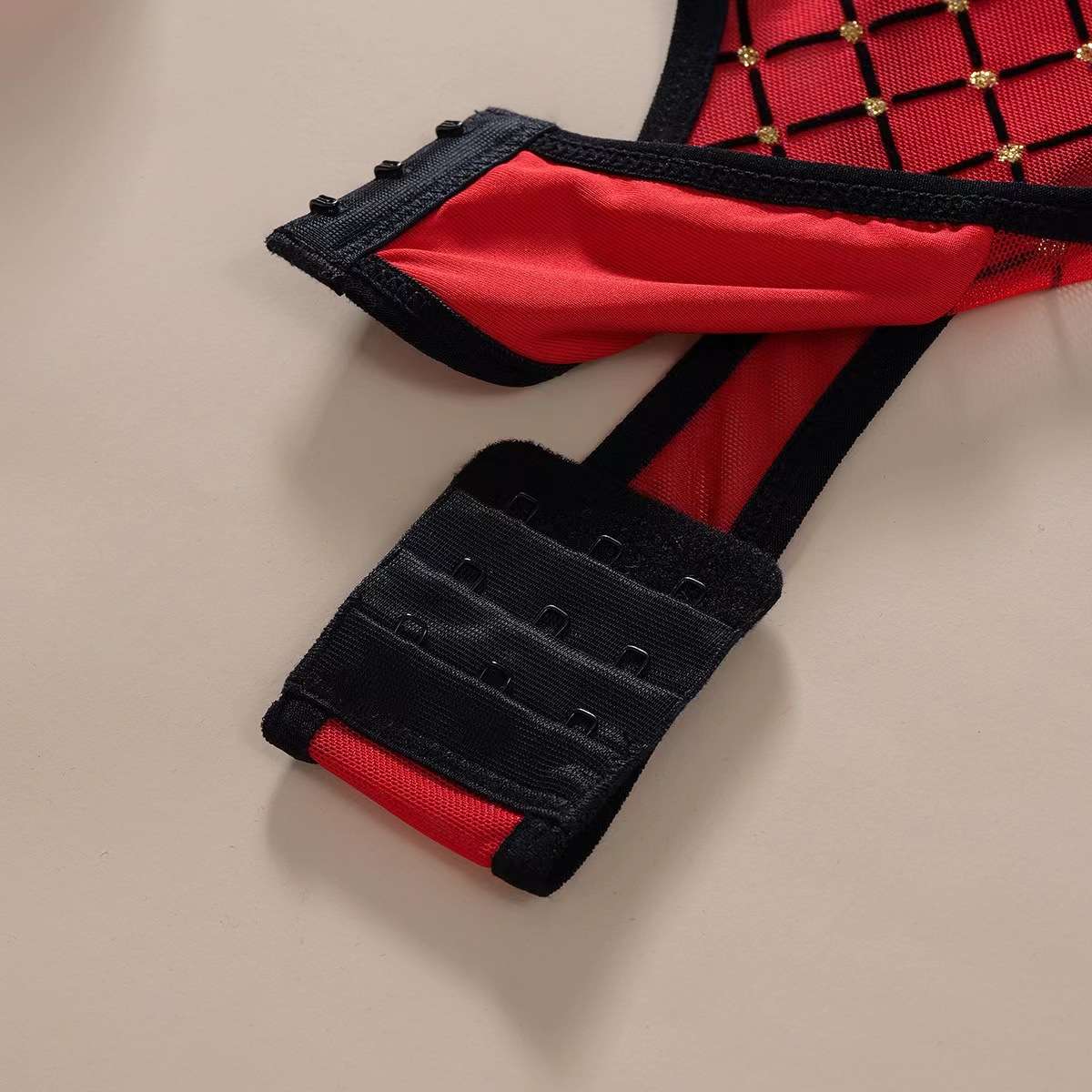 Fiery bodysuit with gloves image 7