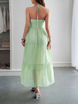 Spaghetti Strap Maxi Dress image 4