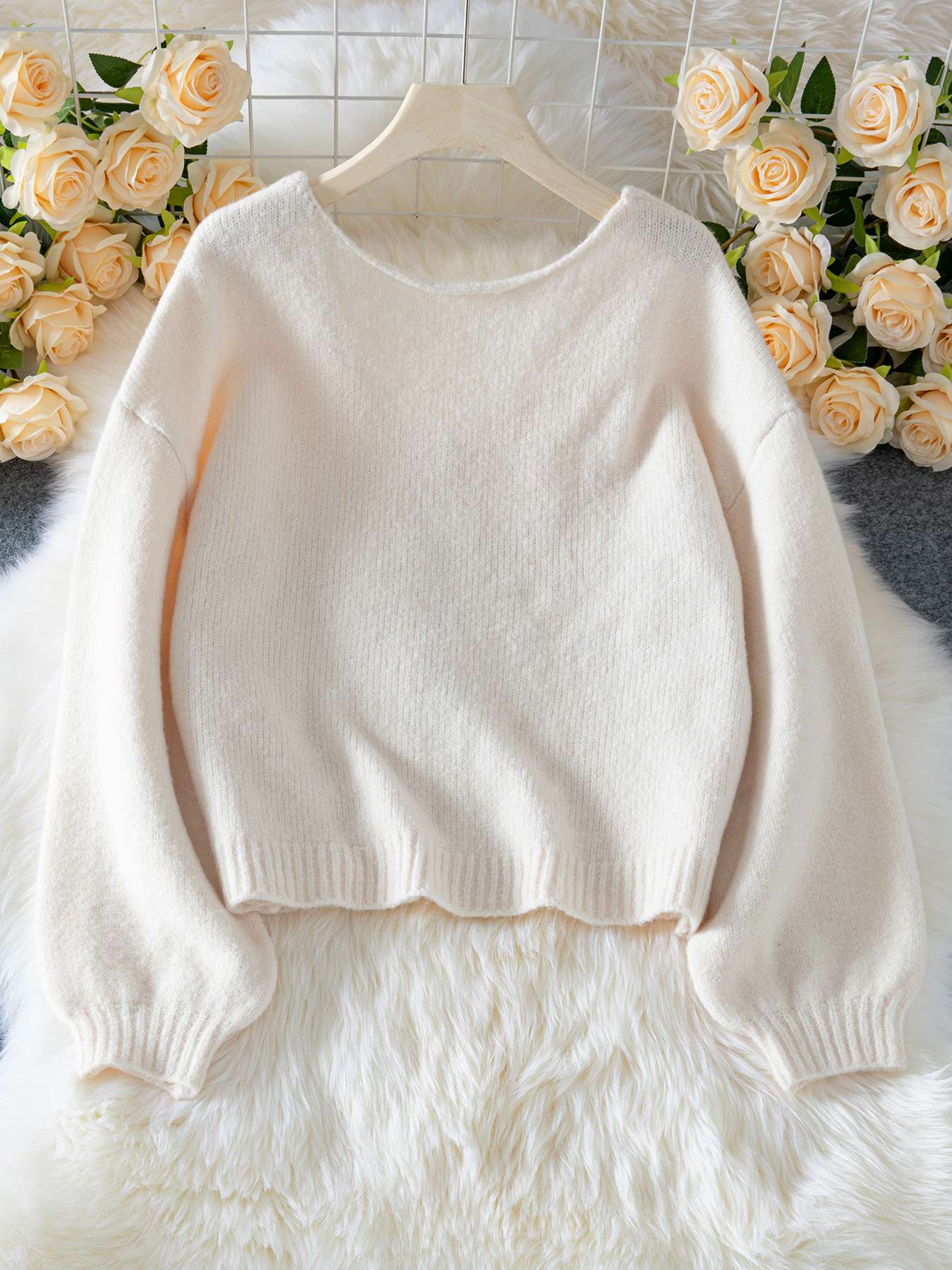 Knit Cardigan with Bow Accents image 5