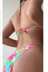 Floral Bikini Two Piece Swimsuit Set image 1
