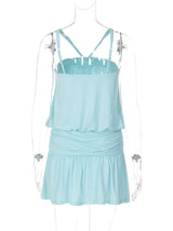 Summer Dress with Double Strap Detail image 3