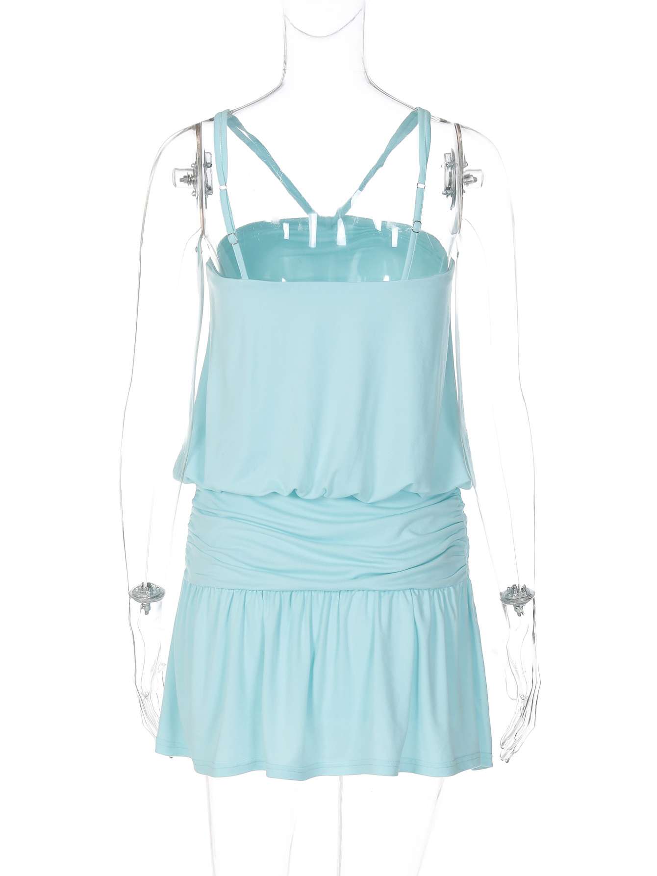 Summer Dress with Double Strap Detail image 3