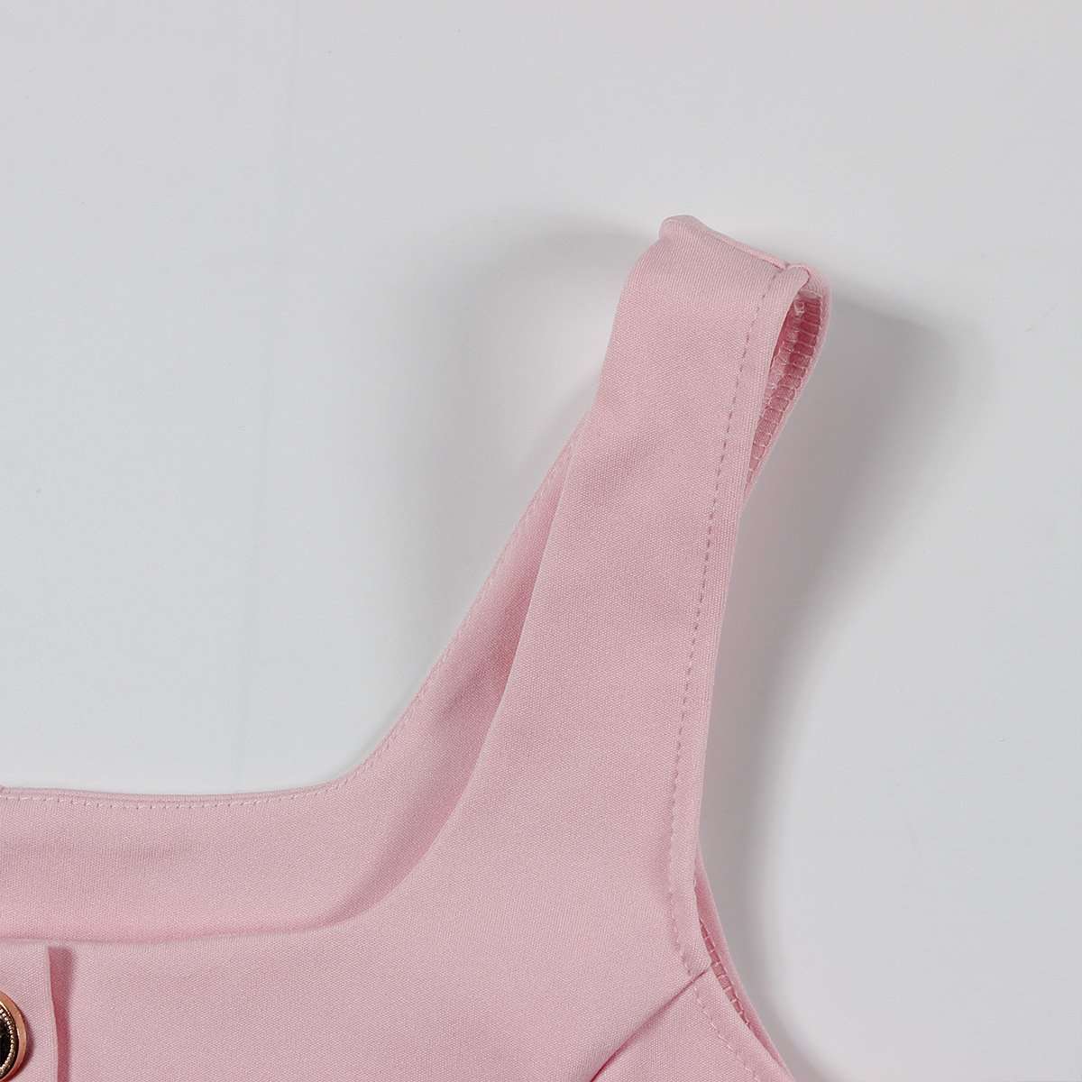 Button-Front Sleeveless Top and Skirt Set image 5