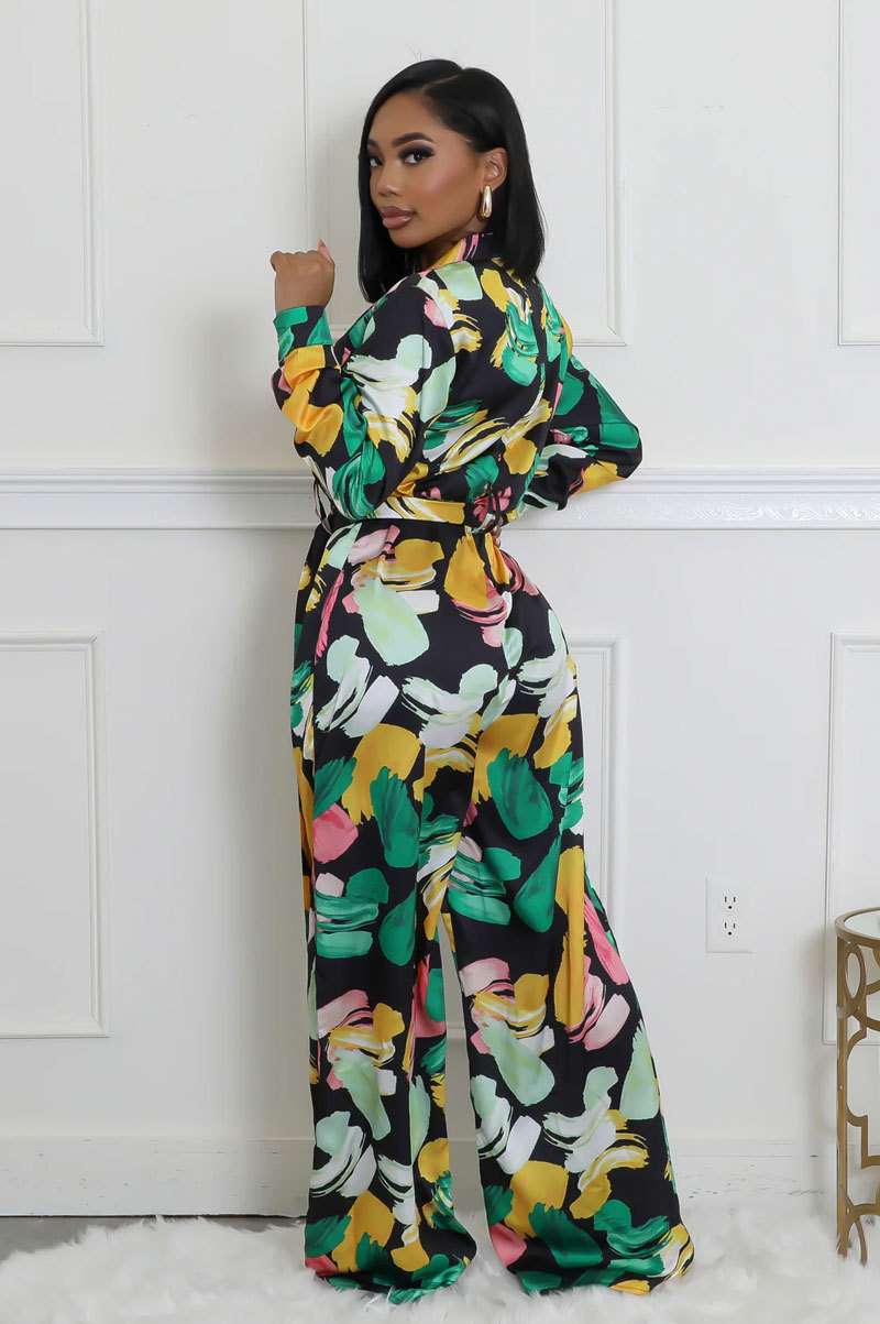 Floral Multi Color Jumpsuit image 2