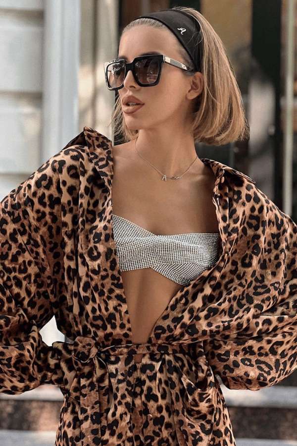 Leopard Luxe Lounge Set image 2