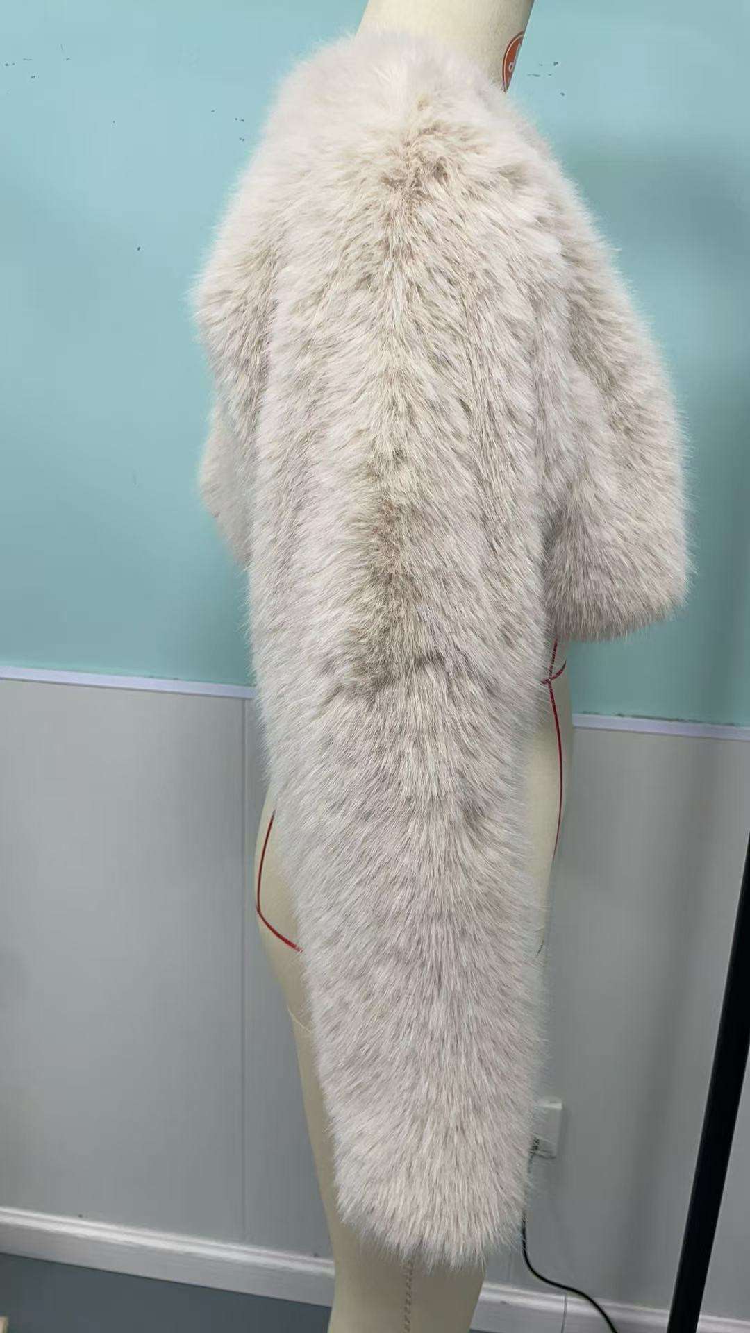 Luxurious Faux Fur Jacket image 6