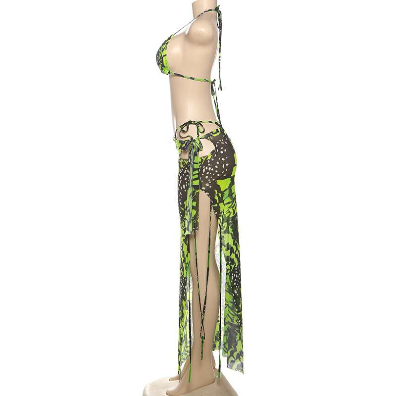 Butterfly Print Bikini Cover-Up Set image 5