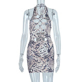 Serpentine Allure Mini Dress image 2