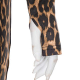 Leopard Print Off-Shoulder Set image 3