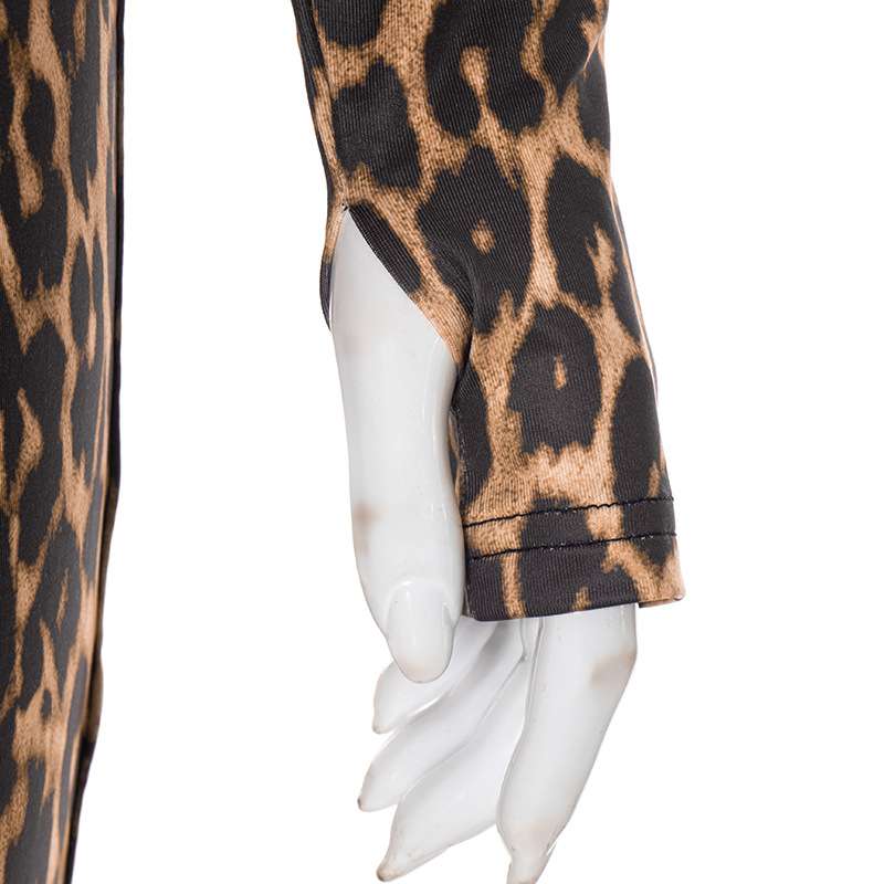 Leopard Print Off-Shoulder Set image 3