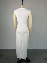 Glam Feather Detail Dress image 5