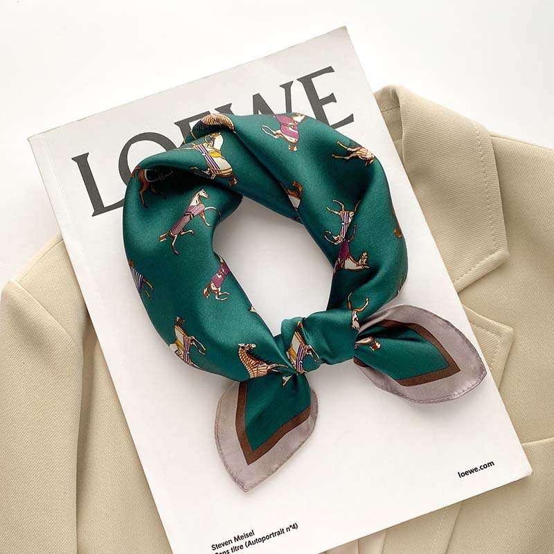 Luxury Scarf Hijab Fashion Print Bandana image 9