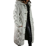 Womens Cardigan Sweater  Long Jacket Outwear image 5