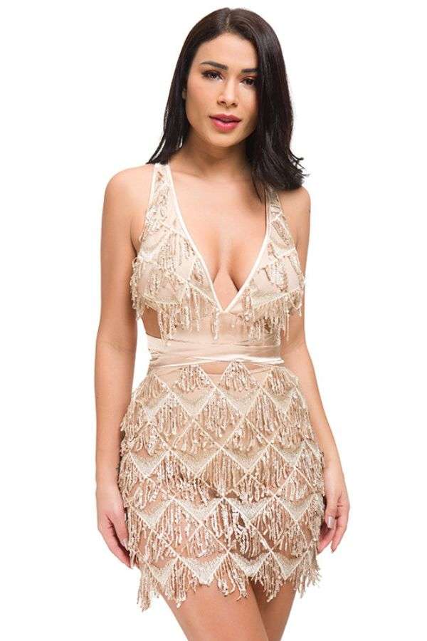 Glamorous Lace Cocktail Dress image 1