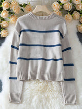 Cozy Chunky Knit Button-Up Sweater image 4