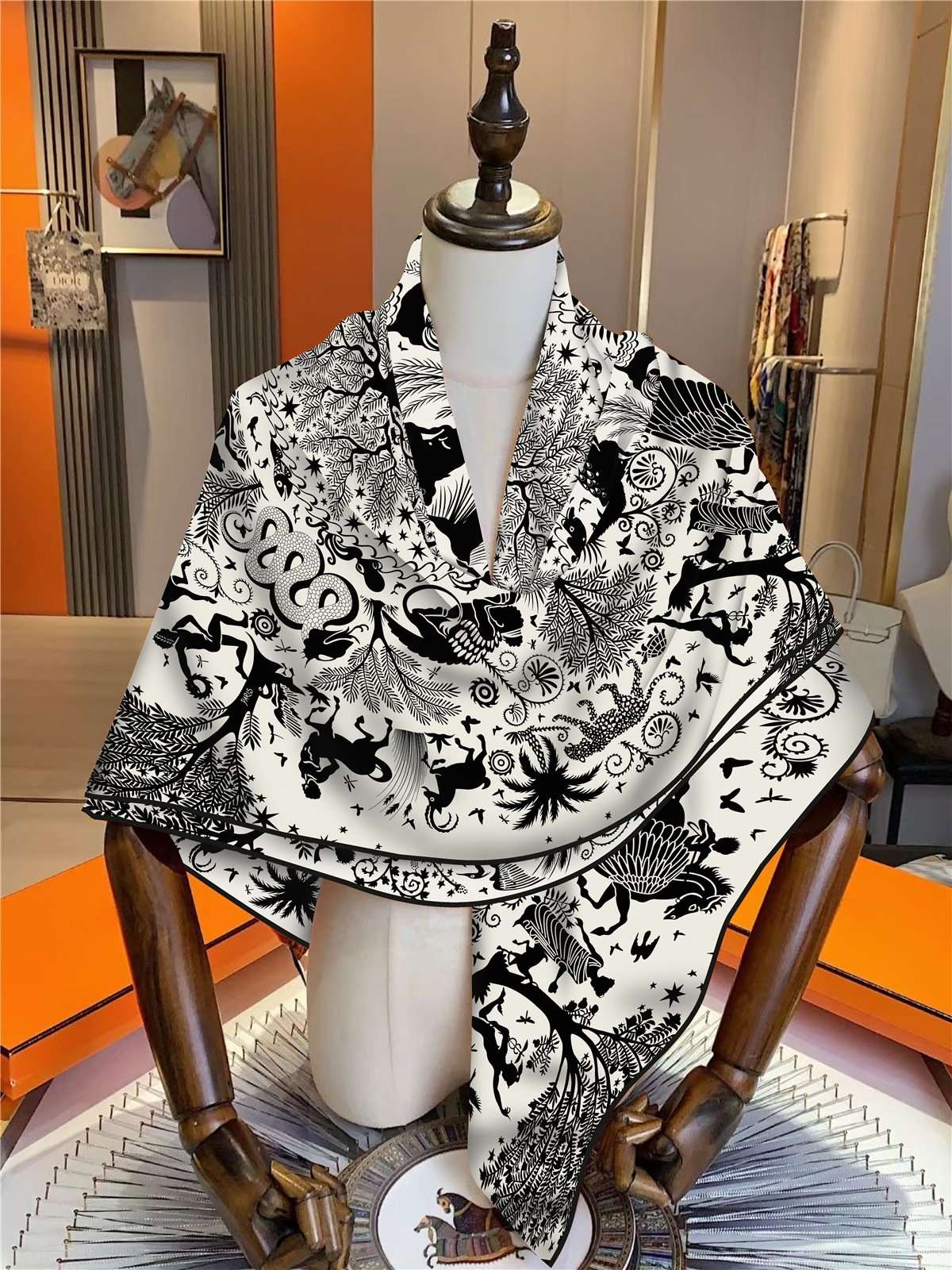 Elegant Zodiac-Inspired Scarf image 4