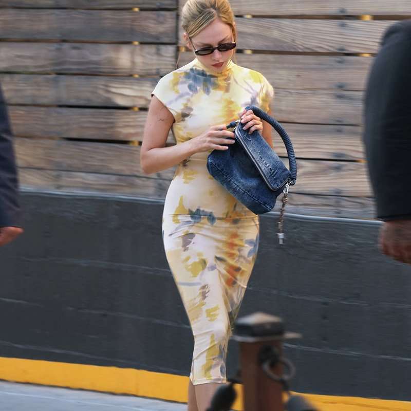 Elegant Bodycon Maxi Dress image 2