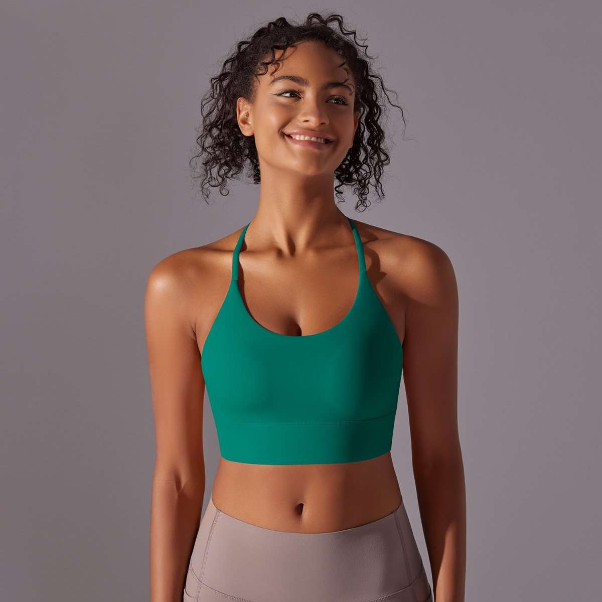 Sports Top with Supportive Fit - Lucite Green, S image