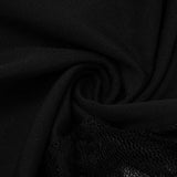 High-Waisted Leggings with Lace Side Panels image 4