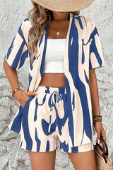 Abstract Print Lounge Set image 0