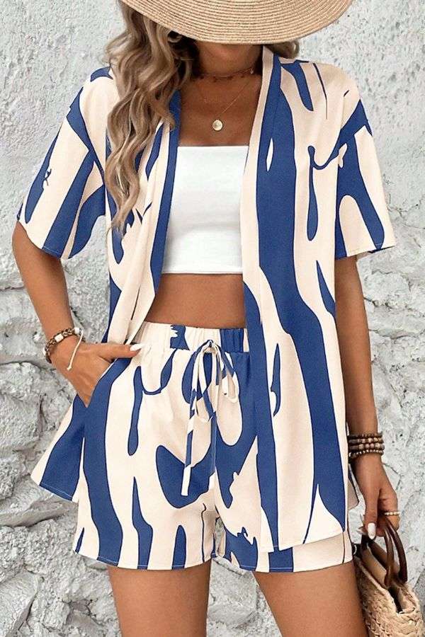 Abstract Print Lounge Set image 0