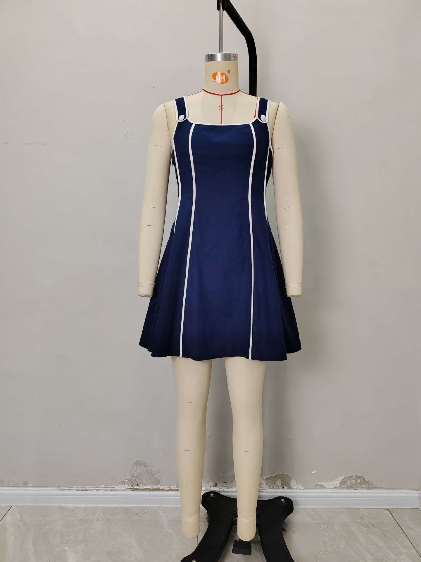 Stylish Striped Sleeveless Dress image 3